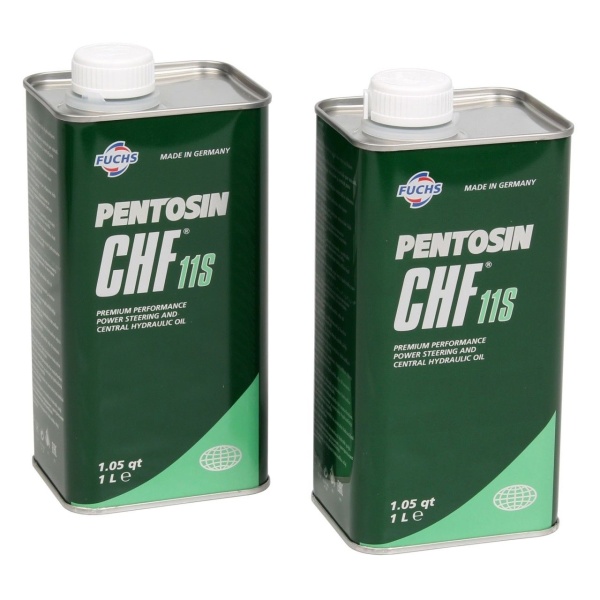 Set 2 Buc Ulei Servodirectie Oe Bmw Fuchs Pentosin Titan CHF 11S Verde 1L 83290429576